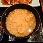 八兵衛 - 出汁がしっかりと効いた、絶品"あら汁"。