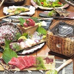 炭焼きと魚貝と日本酒 魚's man - 