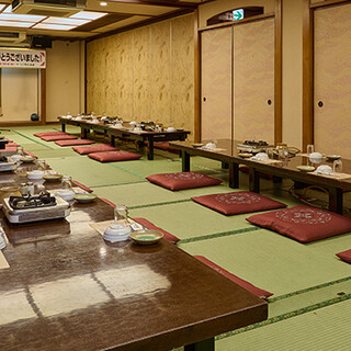 最大100名様まで対応◎設備充実の大広間は会社宴会にも