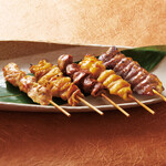 村さ来 - 【国産串焼き】おまかせ串焼き盛り合わせ (5串)