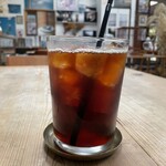 雨に花 - アイスコーヒー花　浅煎り