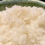 朝日屋 - ふっくら艶々なごはん