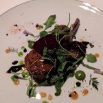 オトワ レストラン - ニュージーランド？子羊　ものすご~く臭みがない！これなら毎日食べれる。　ソース忘れた