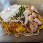 鉄板酒場 お好み焼き 大五郎 - 料理写真:大スペ　うどんで