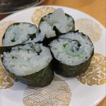 京寿司 本城店 - いか、しそ巻