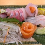 京寿司 本城店 - 刺身盛り
