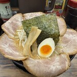 和風とんこつらーめん 武蓮 - 花びらちゃーしゅめん1.420円