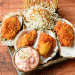 宮城産カキフライ～しば漬タルタル