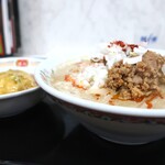 餃子の王将 - 野菜たっぷり担々麺＆天津飯ジャストサイズ