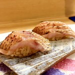 穴子料理と地酒 浅草 川井 - のどぐろの握り　福島産