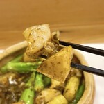 穴子料理と地酒 浅草 川井 - ぶつ切り蝦夷鮑