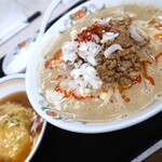 餃子の王将 - 野菜たっぷり担々麺＆天津飯ジャストサイズ