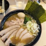 武蔵家 - 味玉半熟