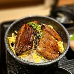 魚食処 一豊 - うな丼の身は1/3匹ですが、期待を上回る美味しさでした✨