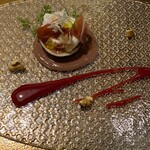 セッタンタ - 黒無花果とブラータチーズと生ハム