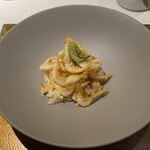 セッタンタ - 白海老と生姜と蓮根のリゾット