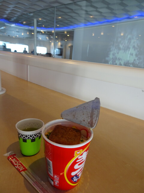 太平洋フェリーきたかみ号ショップコーナー 苫小牧の船内売店