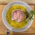 開運橋通 ふじ原 - 【名古屋コーチンと菊の塩そば】