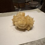 天ぷら あらたみかわ - 白子(鱈)