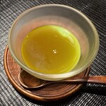 天ぷら あらたみかわ - 抹茶プリン