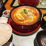 田むら銀かつ亭 本店 - 豆腐かつ煮定食