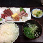 竹寿司 - ランチ刺身定食¥860