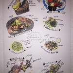 (2014年11月)11月のコース。絵心がありますねぇ♪