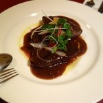 十番亭 - 牛赤身の熟成肉のステーキ150g(1700円)
