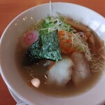 幸楽苑 - 塩ラーメン＋千切りネギ