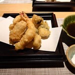 手毬寿司と京天ぷら くぼ田 - 