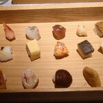 手毬寿司と京天ぷら くぼ田 - 