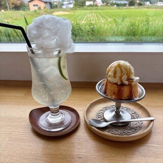 由布岳一望のカフェ 千家_1