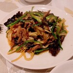 北京遊膳 - 牛肉の細切り北京風炒め