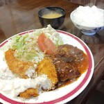 洋食屋グリルCoCCo - 断面〜