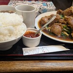 レバニラ定食 kei楽 - 