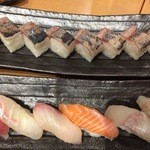魚の旨い店 - あじの棒寿司、握り寿司