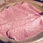 8000円のコース、140gのお肉2人前