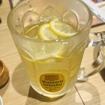 石と肴 地雷也 - メガハイボール