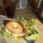 MORNING DOORS - 朝陽にベーグル！サンド