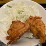 和食処 一心 - 弁天定食①のから揚げ