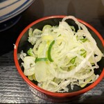 いろり庵きらく - スープの薬味