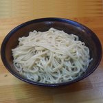 喜一郎 - 八幡山らーめん つけめん"喜一郎"「鳥塩つけ麺」の麺大盛横景