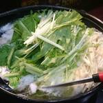 Kushiyaki Aburi - 野菜たっぷり鶏の水炊き(一人前)