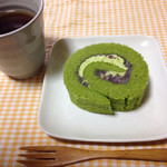 亀屋芳広 - 黒烏龍茶で頂きました。