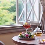 CAFE MIKASA HOTEL 1906 - フラワーゼリー（ティー＆アップル）