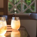 CAFE MIKASA HOTEL 1906 - 信州りんごジュース　ももジュース