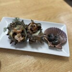 水沼さざえ店 - 料理写真:サザエお造り　1320円