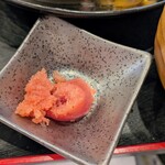 てっぺん - 明太子♡後から「付けるの忘れてましたー」と持って来てくださいました(^^)笑