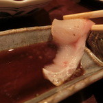 千代の追風 - のど黒です