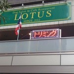 緑の看板が目印です